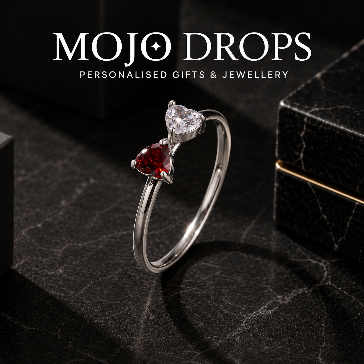 Birthstone Pair Ring JZD0790