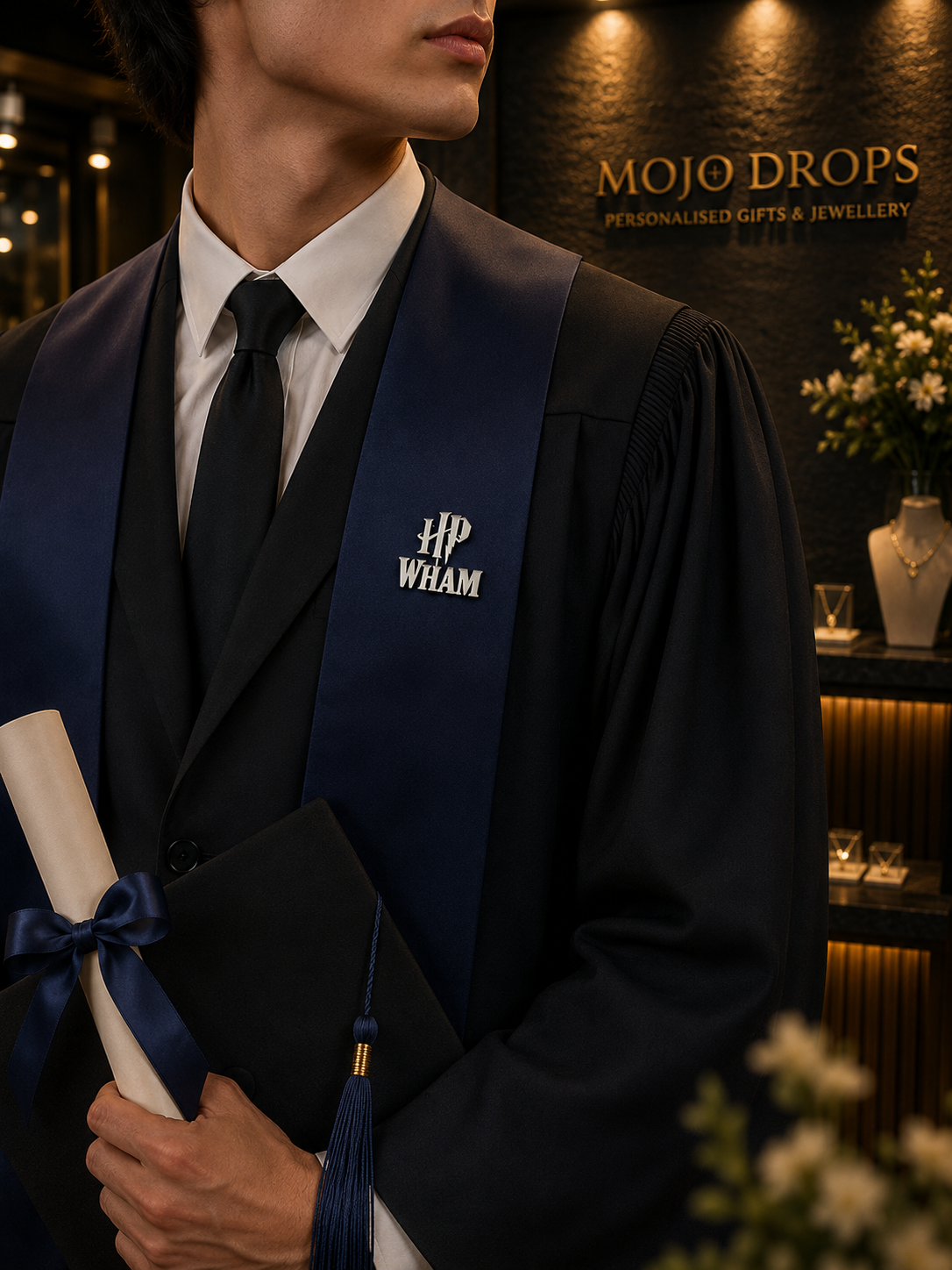 Graduation Script Pin