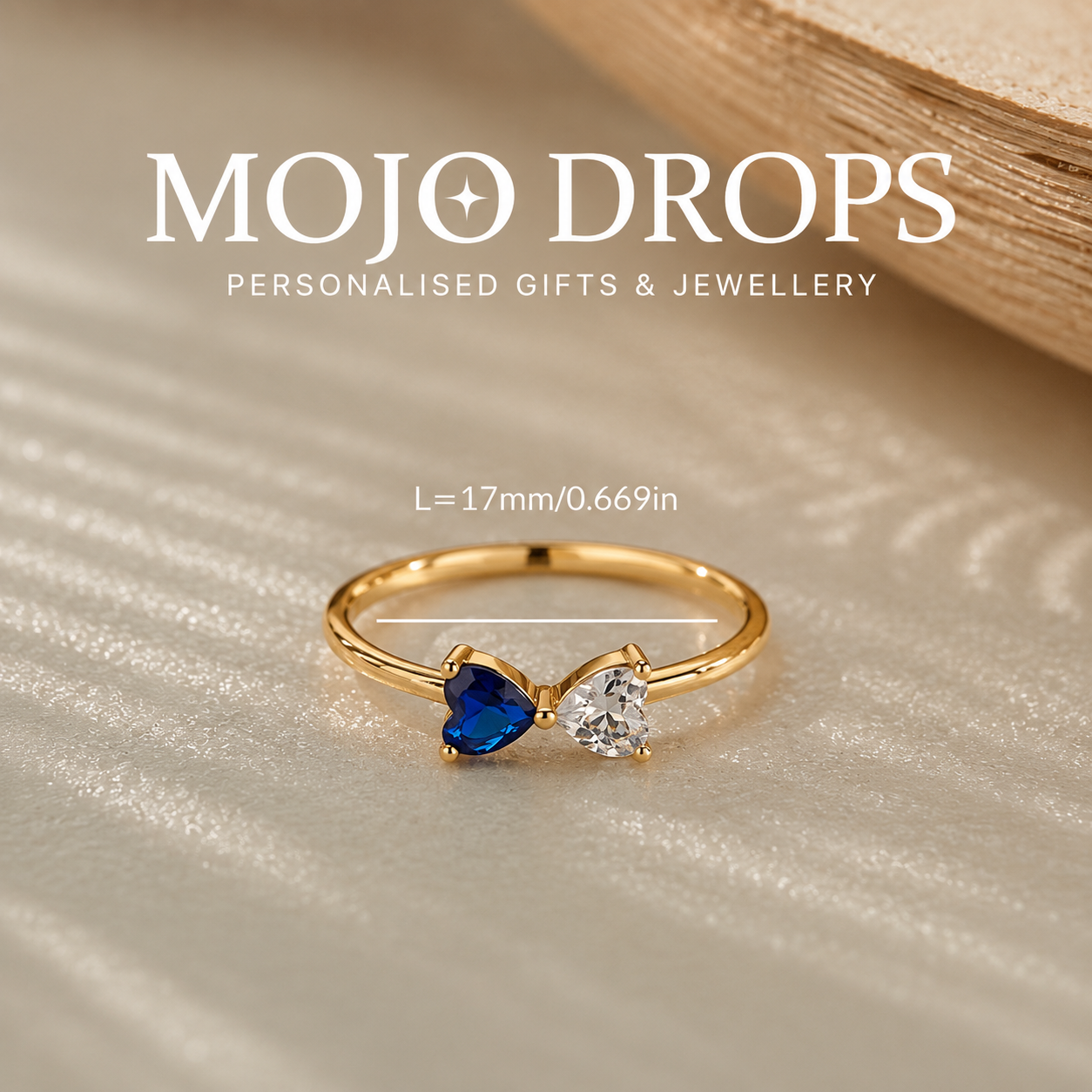 Birthstone Pair Ring JZD0790