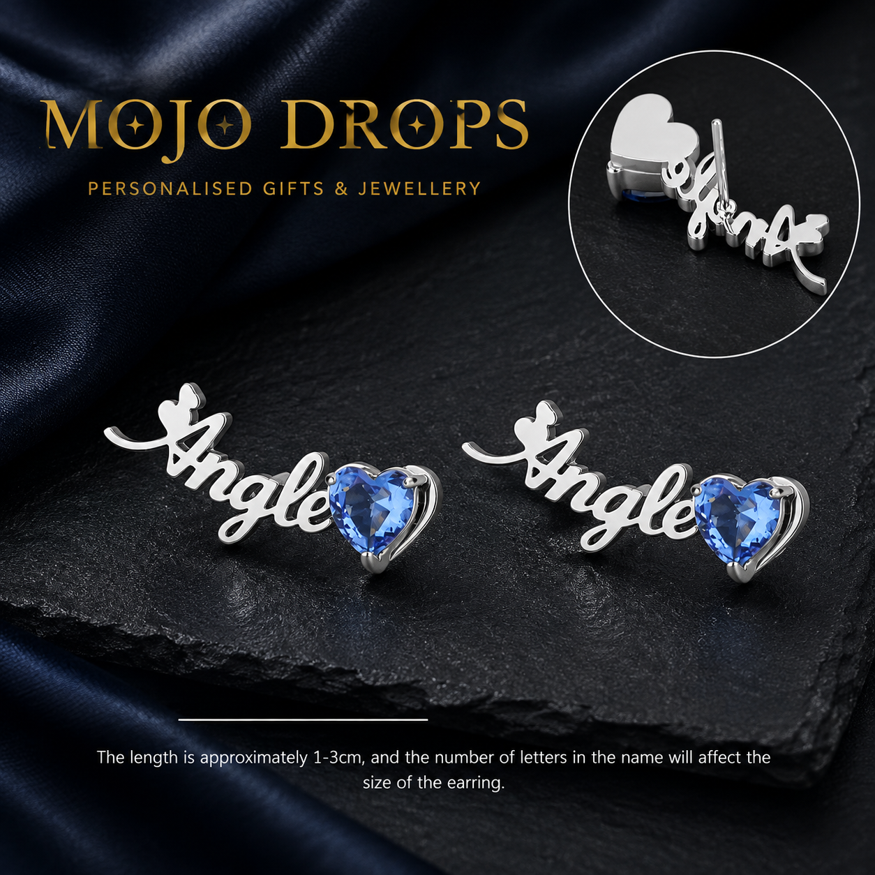 ED0906 Stud Earrings with Stones