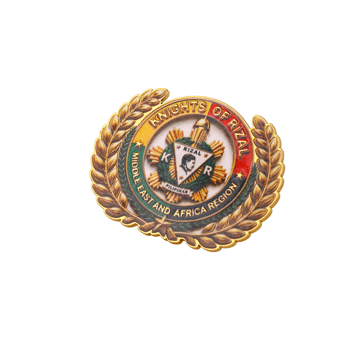 Knights of Rizal Middle East and Africa Region Commemorative Pin
