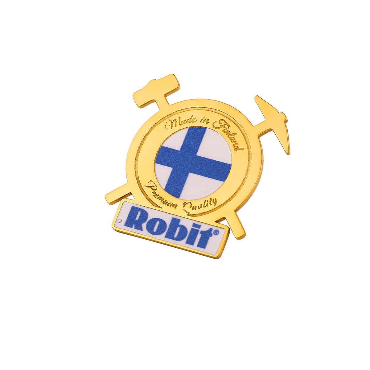 Robit Made in Finland Premium Quality Lapel Pin