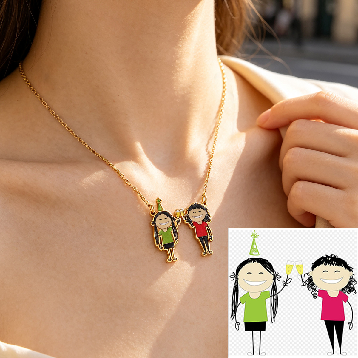 Kids' Drawing Jewellery