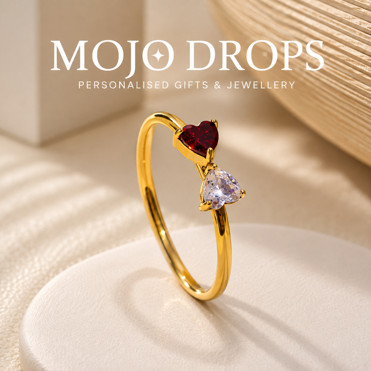 Birthstone Pair Ring JZD0790