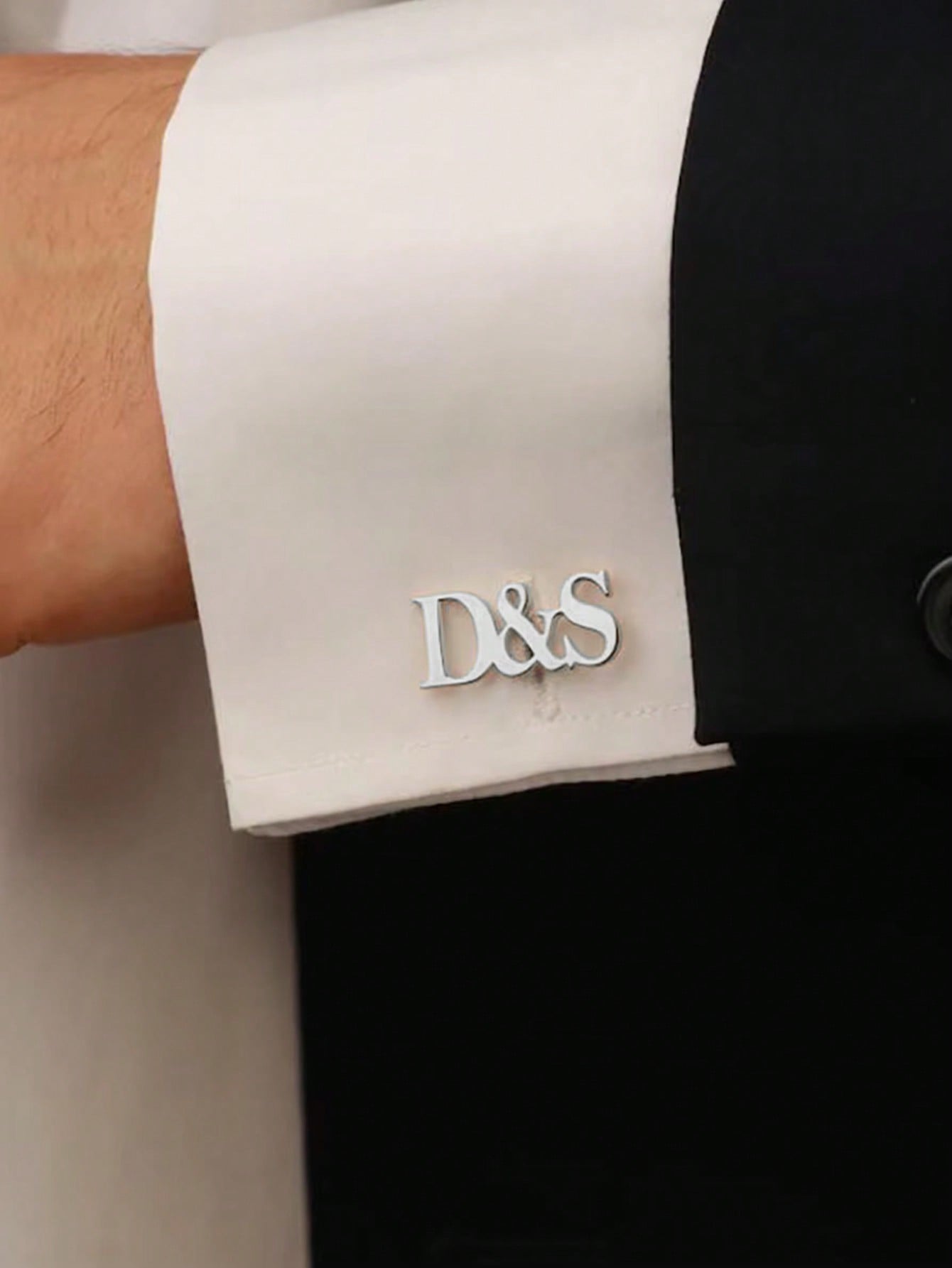 Tailored Couple Monogram Cufflinks