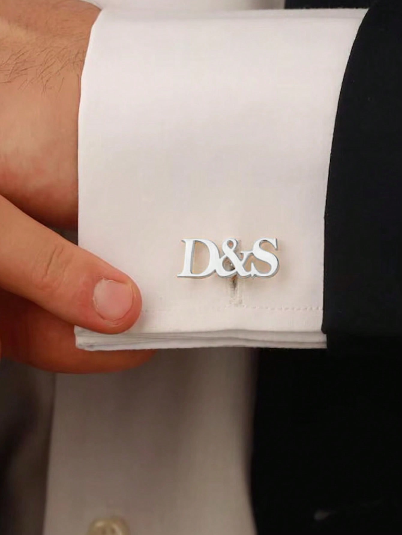 Tailored Couple Monogram Cufflinks