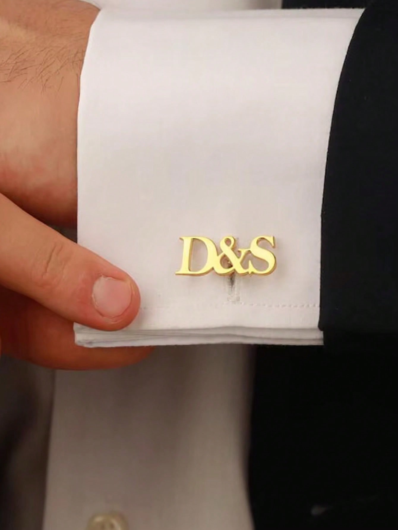 Tailored Couple Monogram Cufflinks