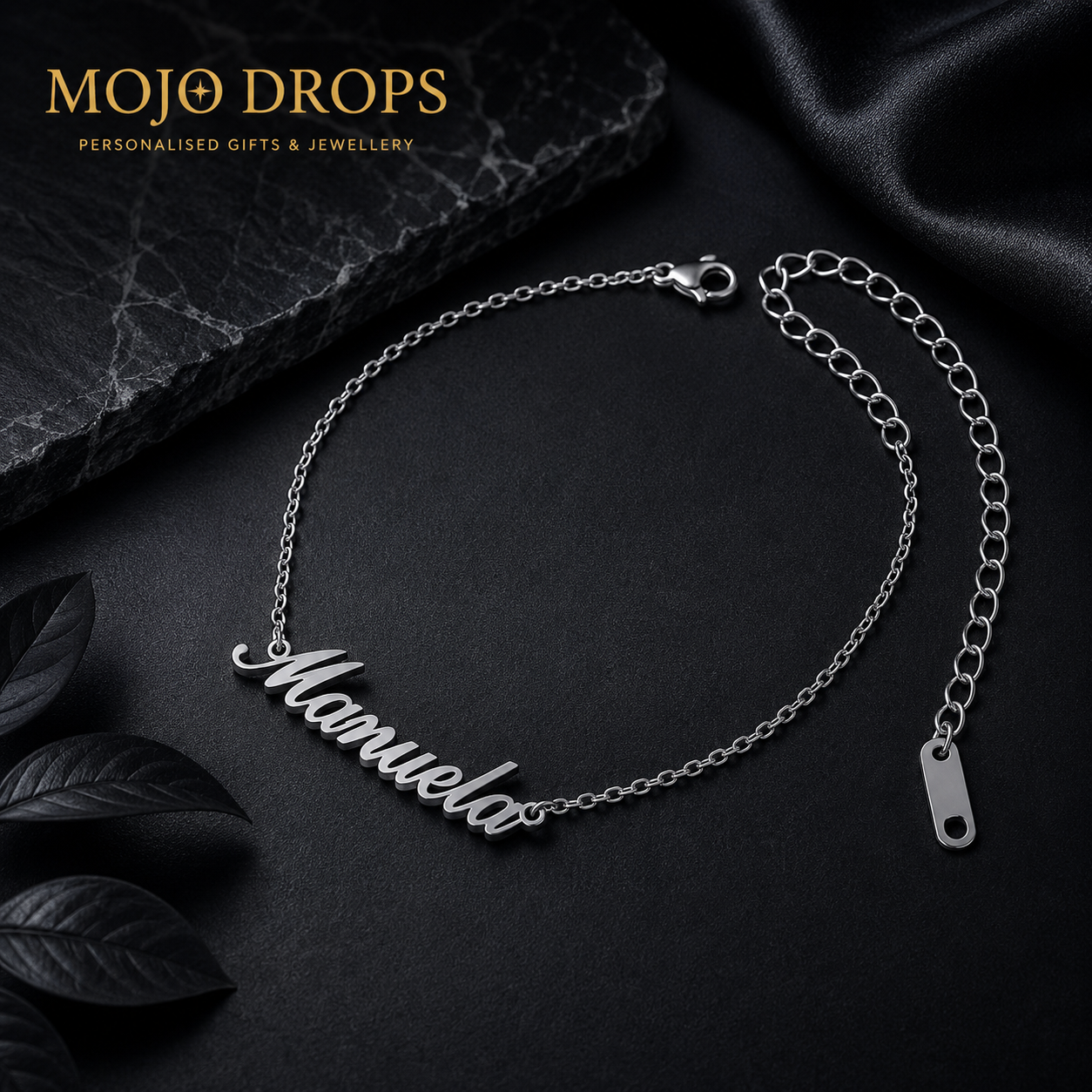 DA001  Script Style Bracelet