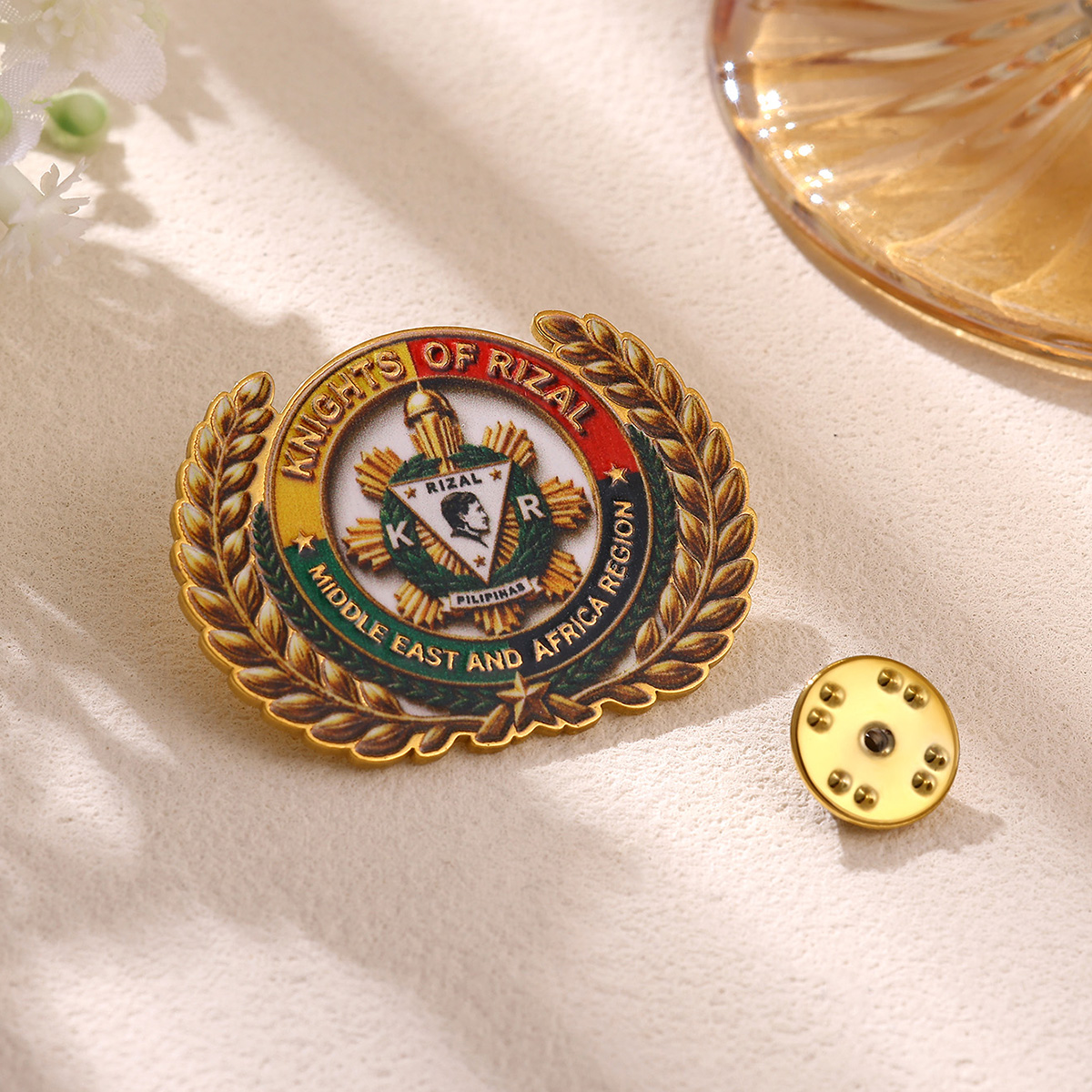 Knights of Rizal Middle East and Africa Region Commemorative Pin