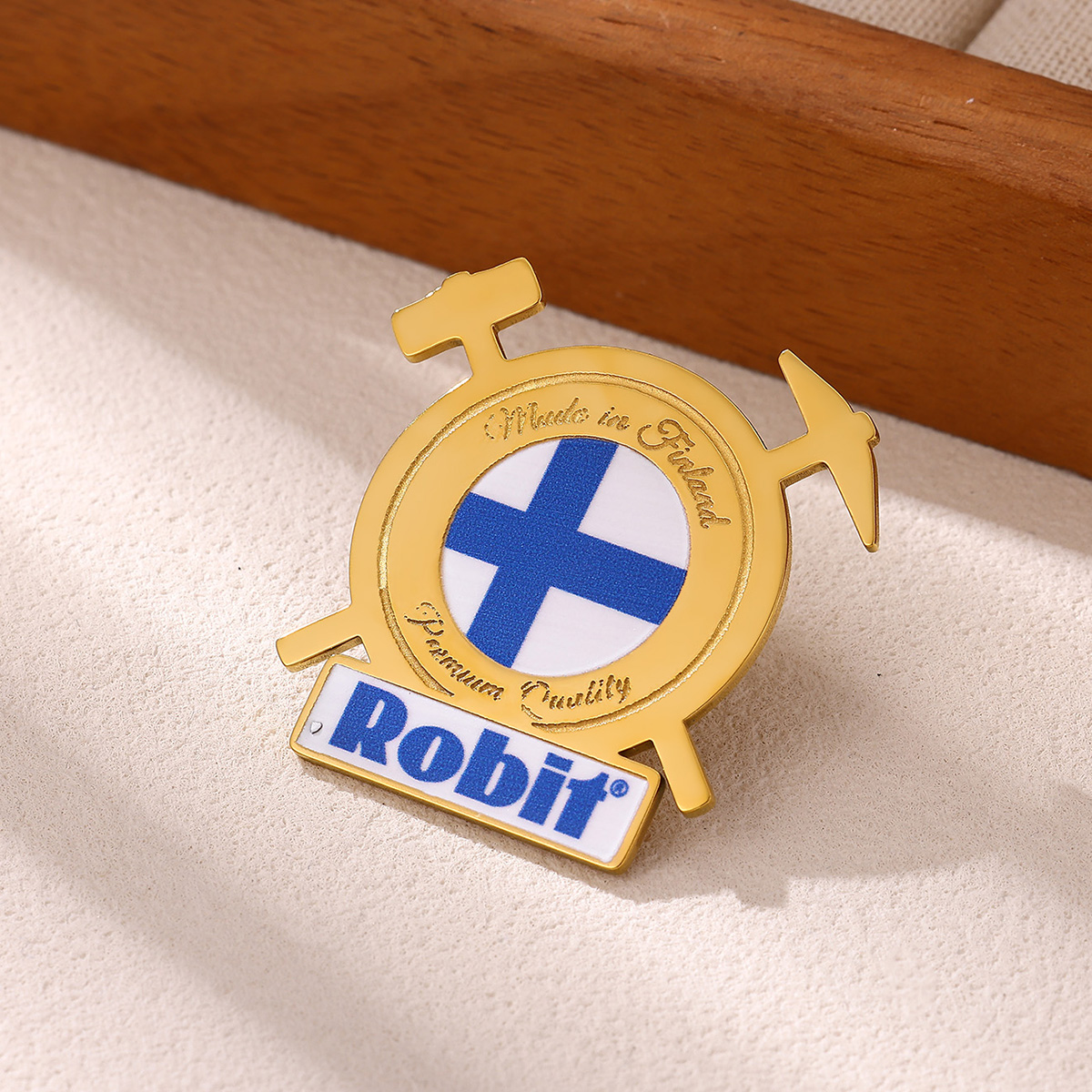 Robit Made in Finland Premium Quality Lapel Pin