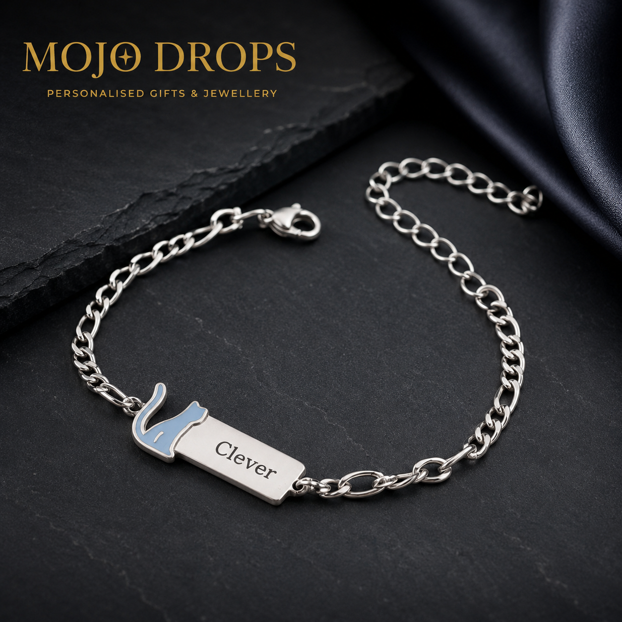 BD0710 Cat Name Bracelet