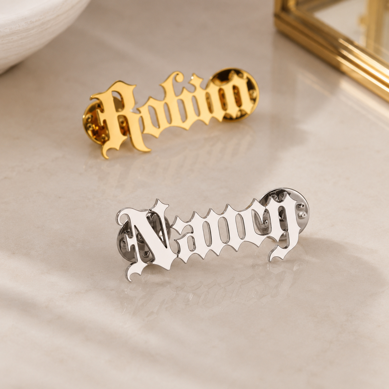 DB191 Name Brooch