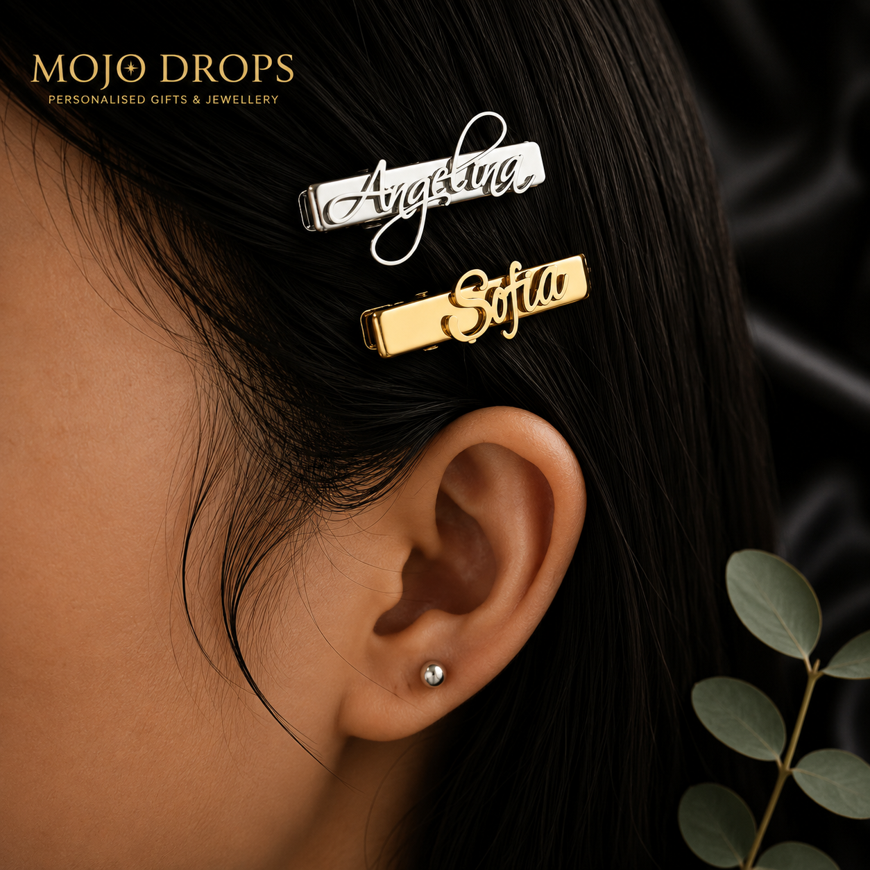 MOJO DROPS XD003 Barrette Hair Clip