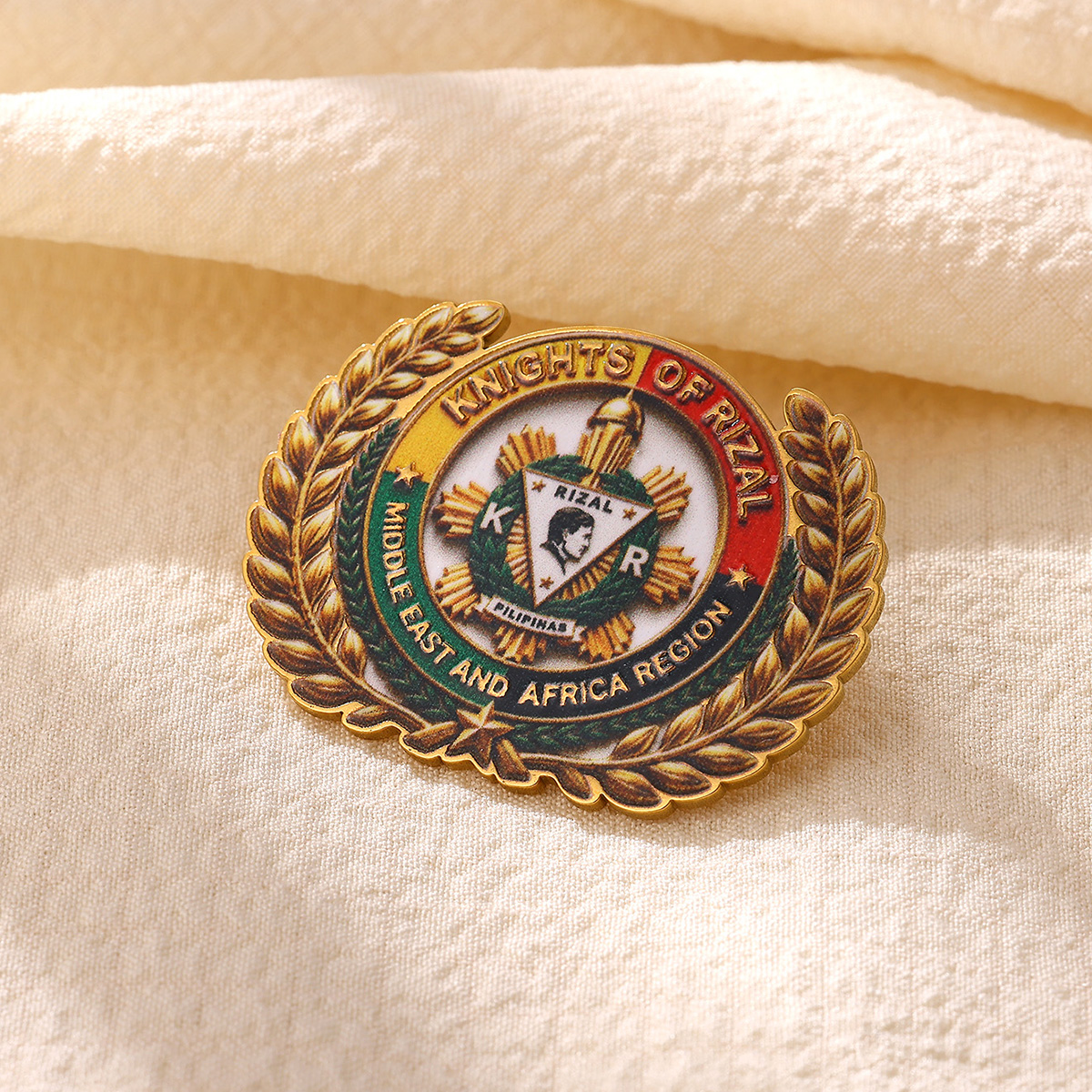 Knights of Rizal Middle East and Africa Region Commemorative Pin