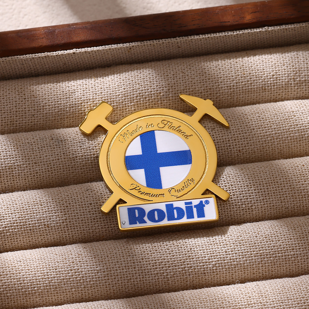 Robit Made in Finland Premium Quality Lapel Pin