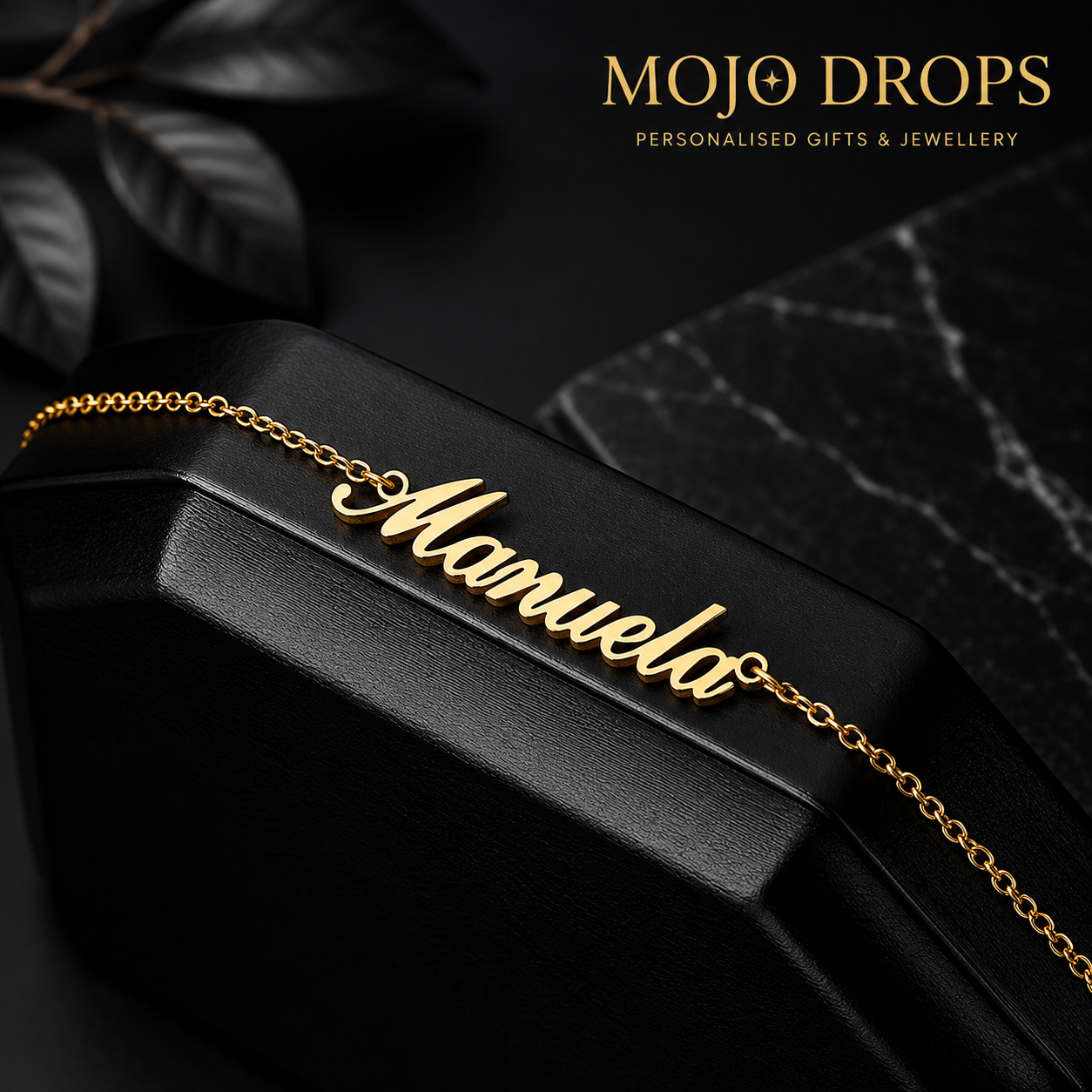 DA001  Script Style Bracelet