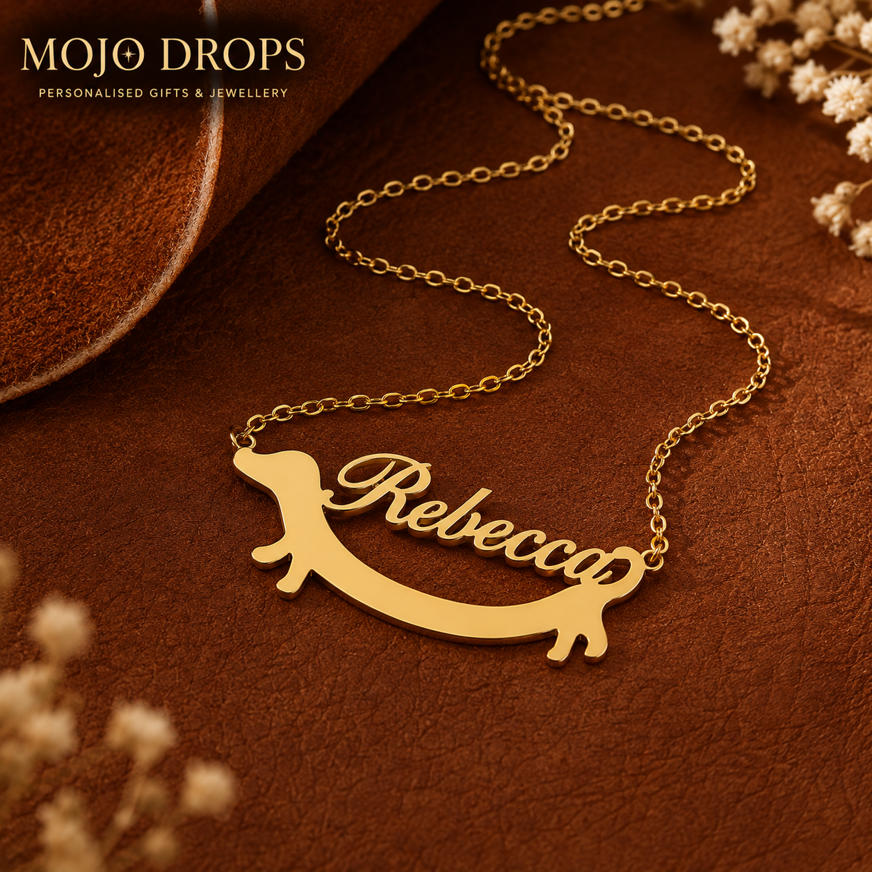 Dachshund Name Necklace ND0960