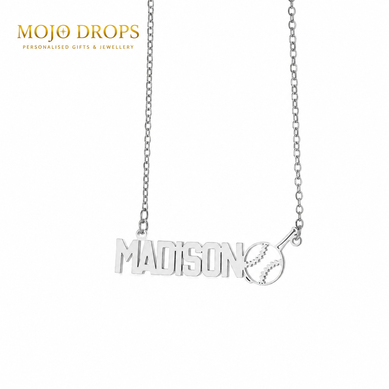 ND0889 Baseball Necklace
