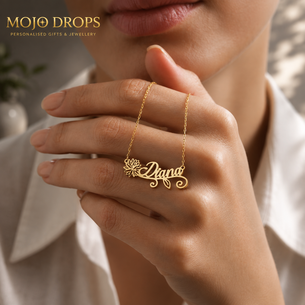 ND06560 Birth Flower Necklace