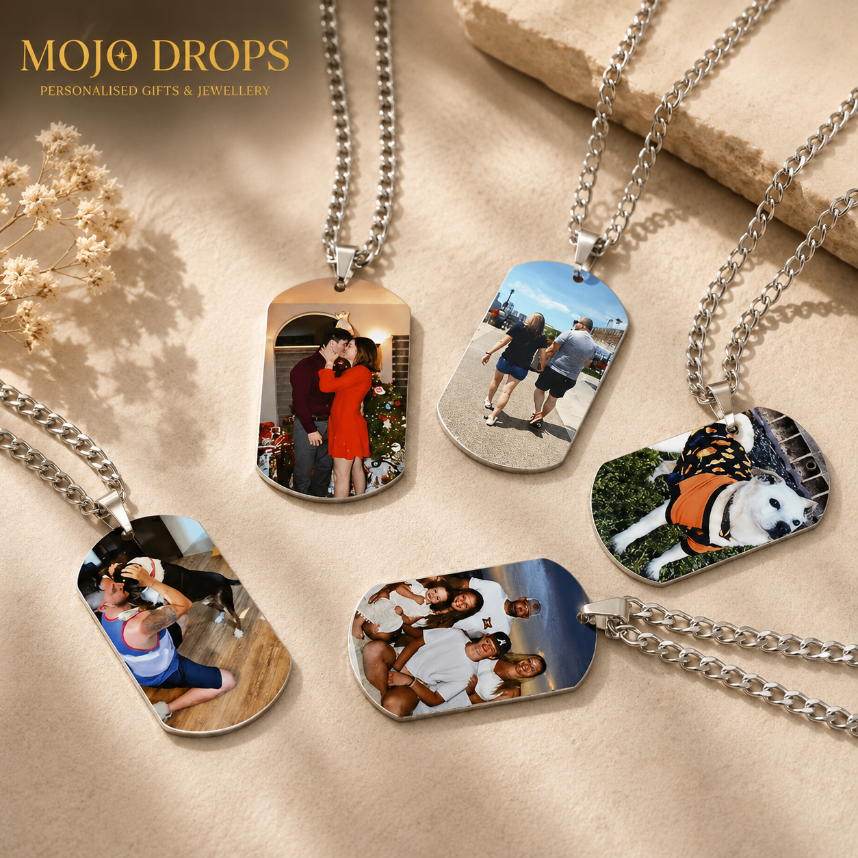 ND1628 Photo Pendant Necklace