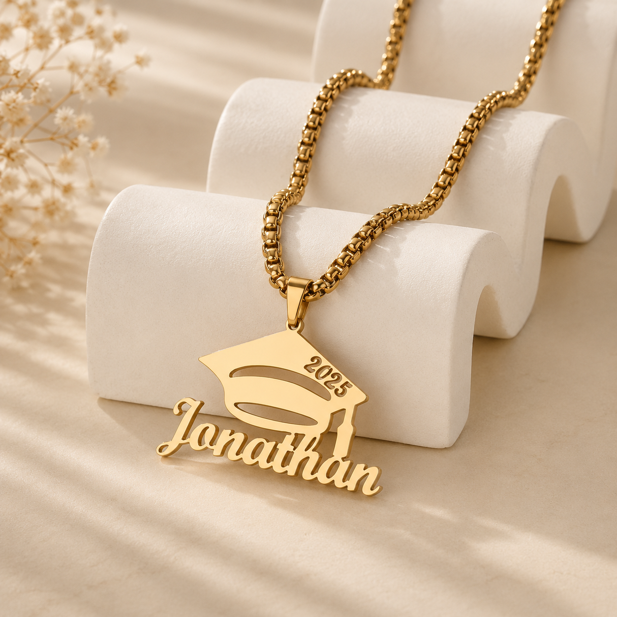 ND03631 Graduation Themed Necklace