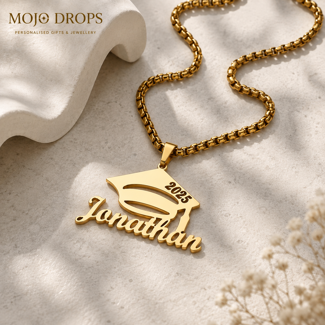 ND03631 Graduation Themed Necklace