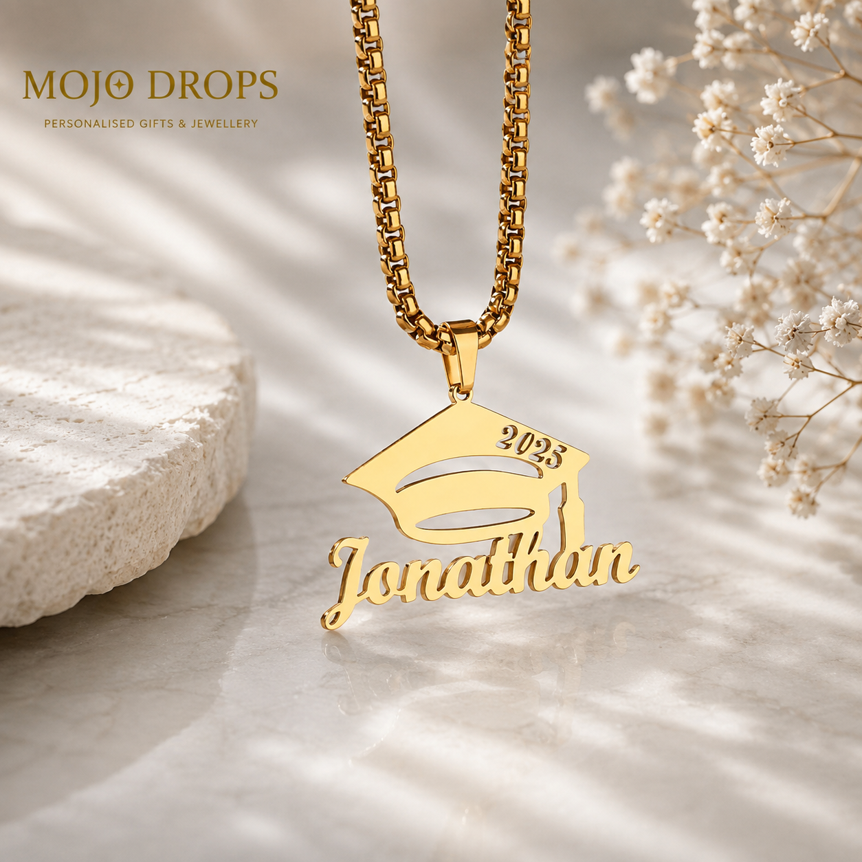 ND03631 Graduation Themed Necklace