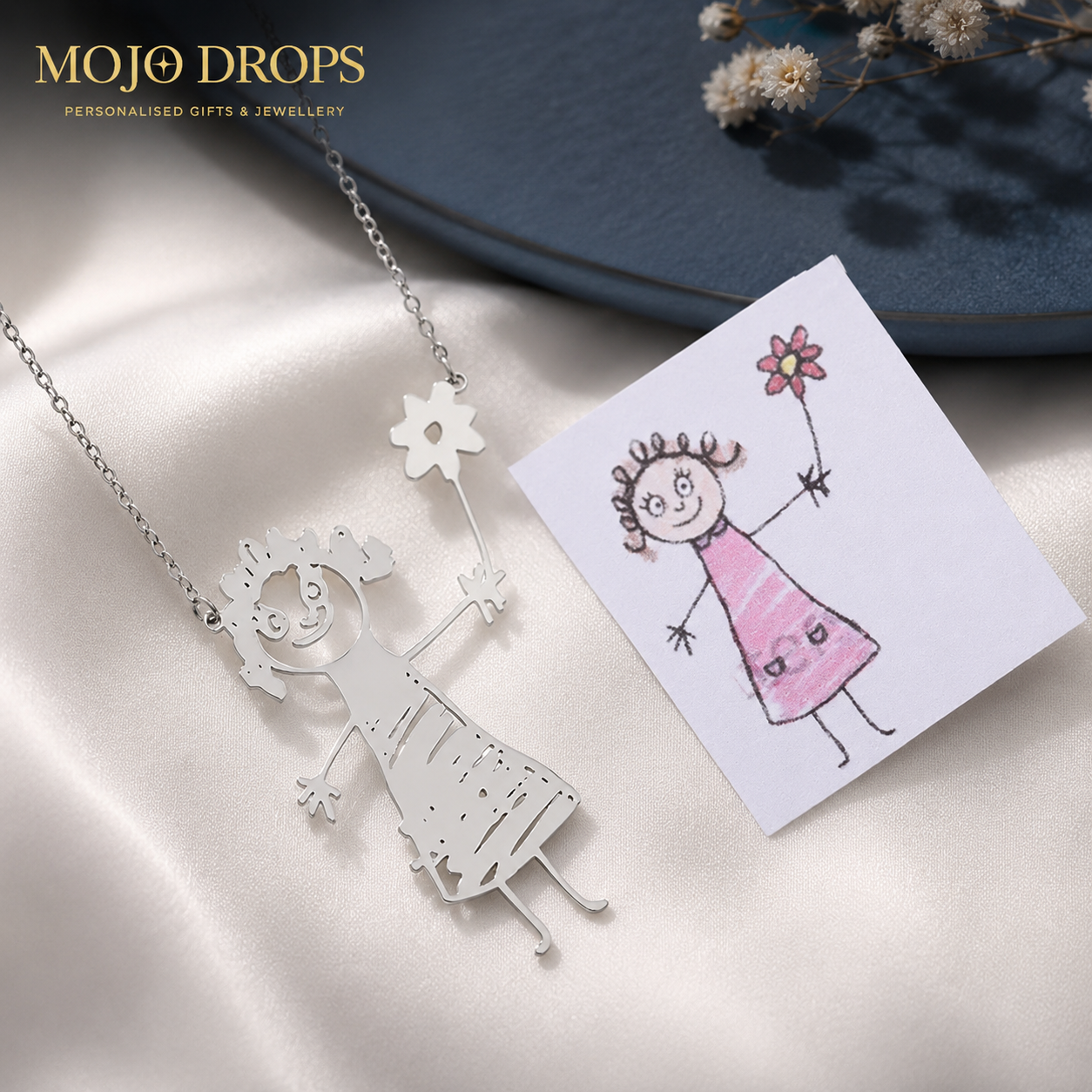 ND0183 Hand-drawn Necklace