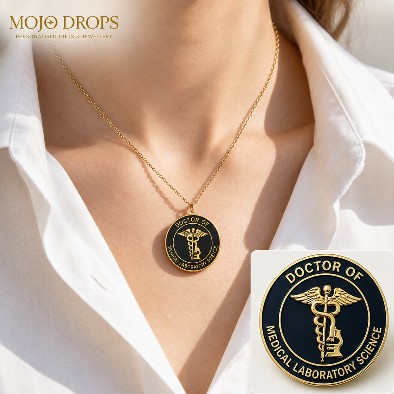 Doctor of Medical Laboratory Science Necklace