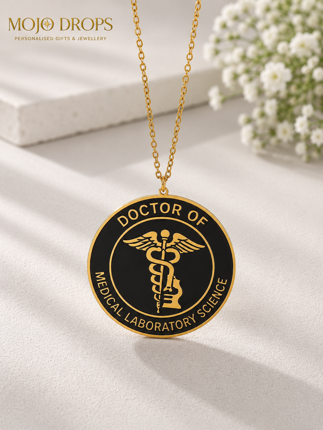 Doctor of Medical Laboratory Science Necklace