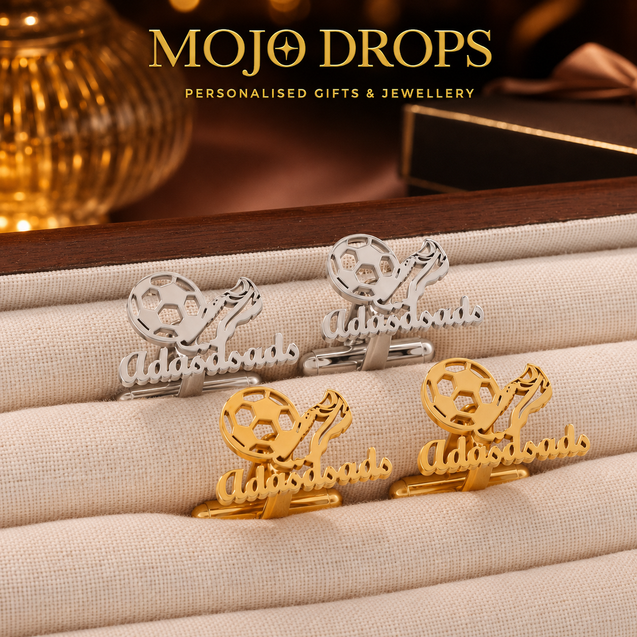 CD308 Soccer Cufflinks