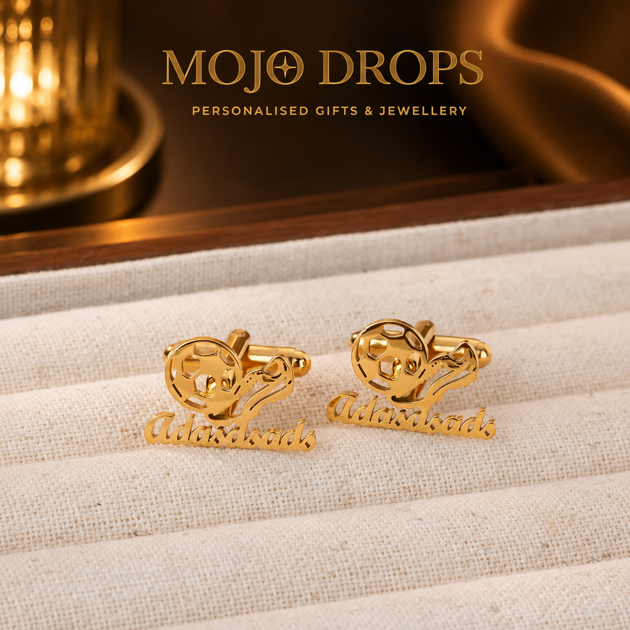 CD308 Soccer Cufflinks