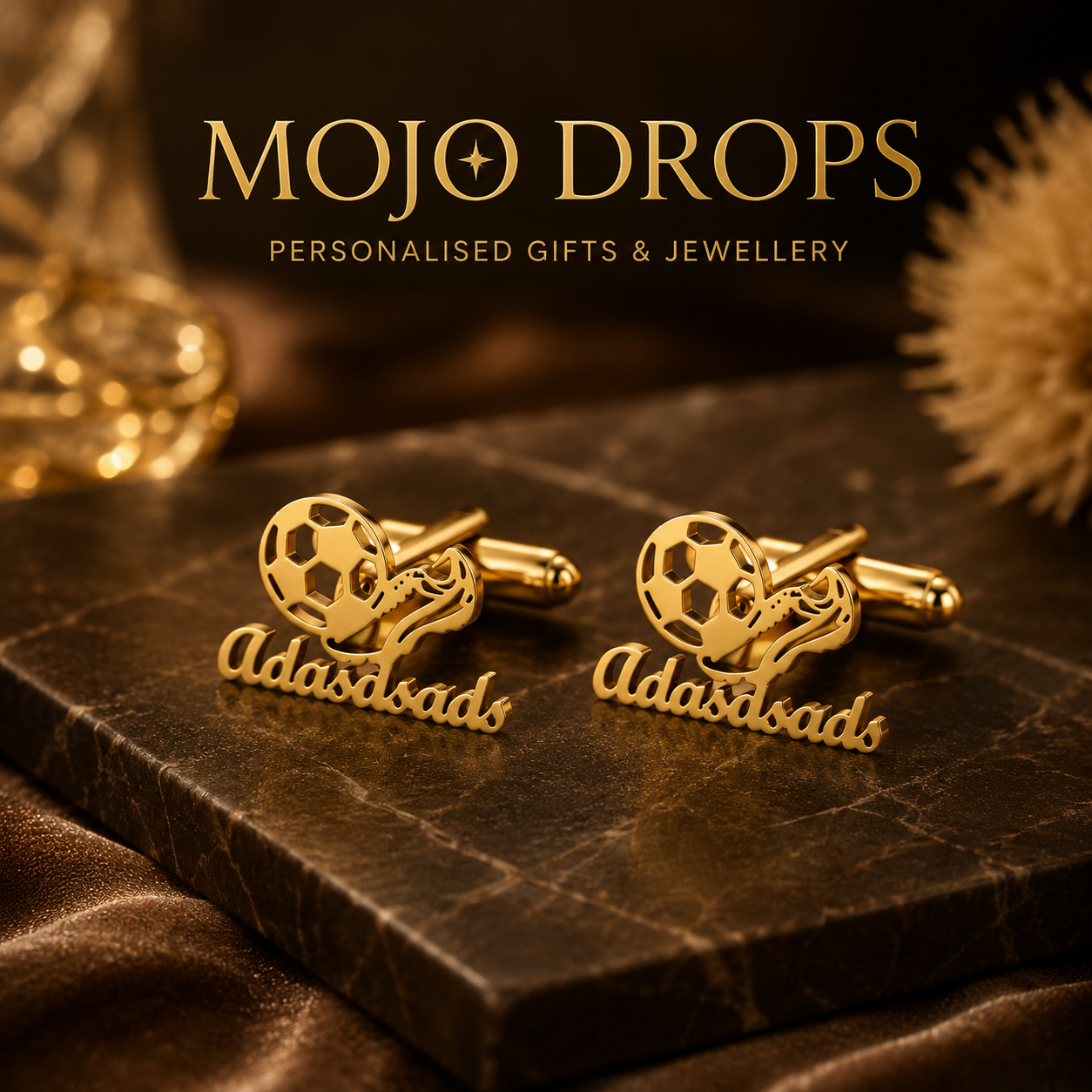 CD308 Soccer Cufflinks