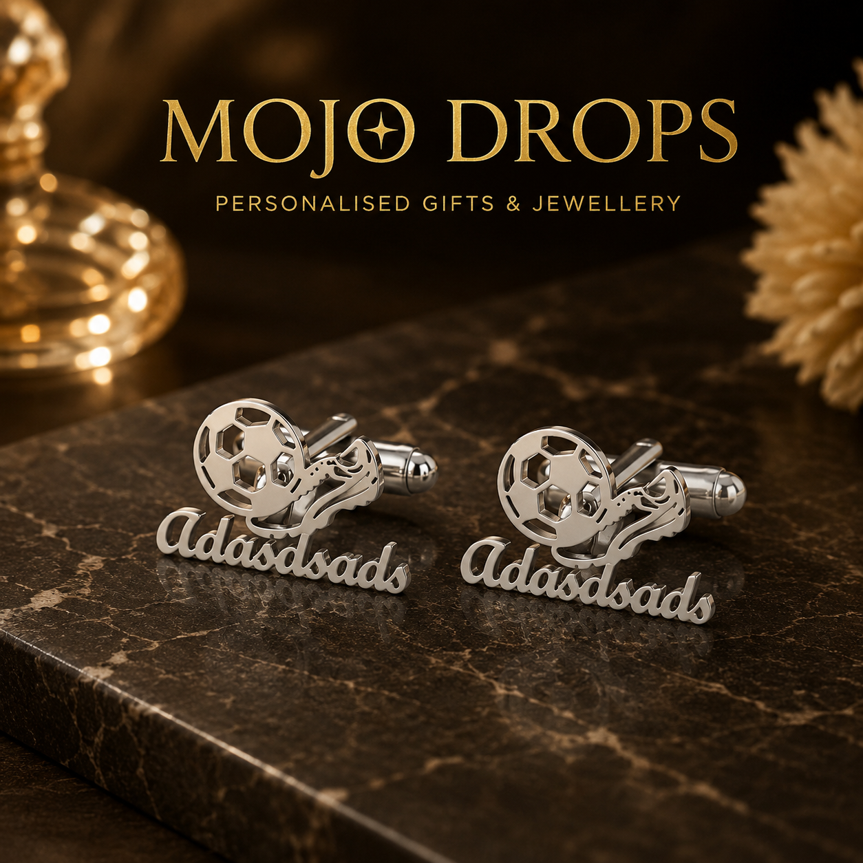 CD308 Soccer Cufflinks