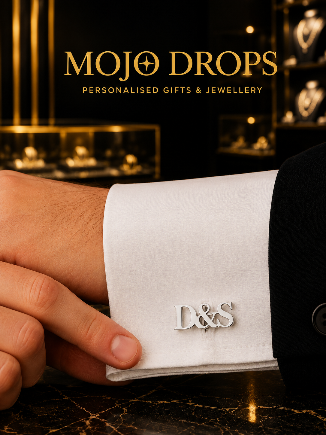 Tailored Couple Monogram Cufflinks