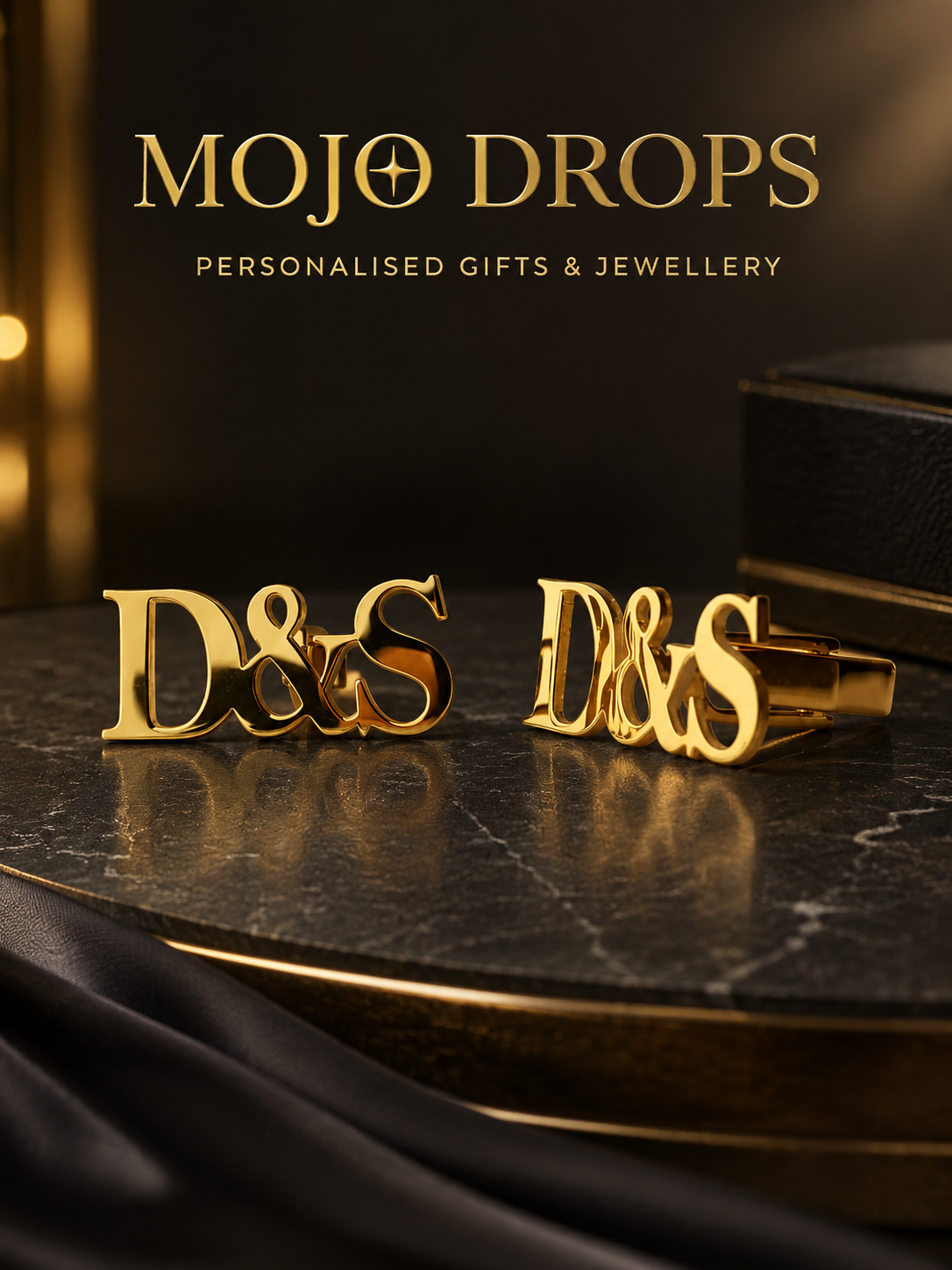 Tailored Couple Monogram Cufflinks