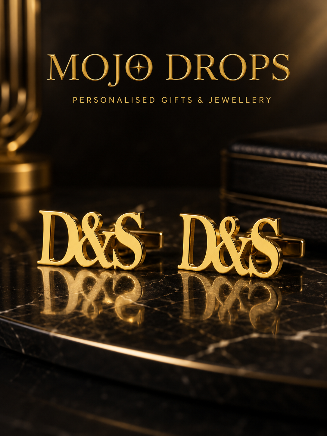 Tailored Couple Monogram Cufflinks