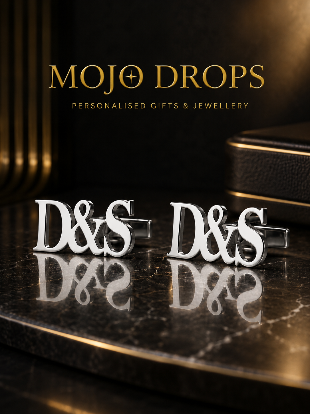 Tailored Couple Monogram Cufflinks