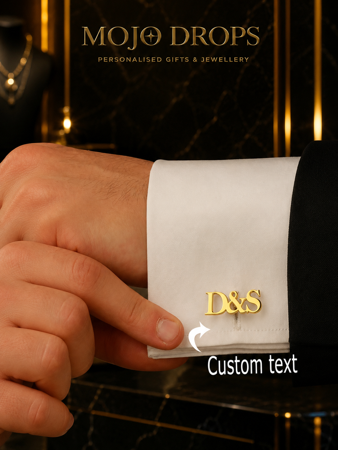 Tailored Couple Monogram Cufflinks