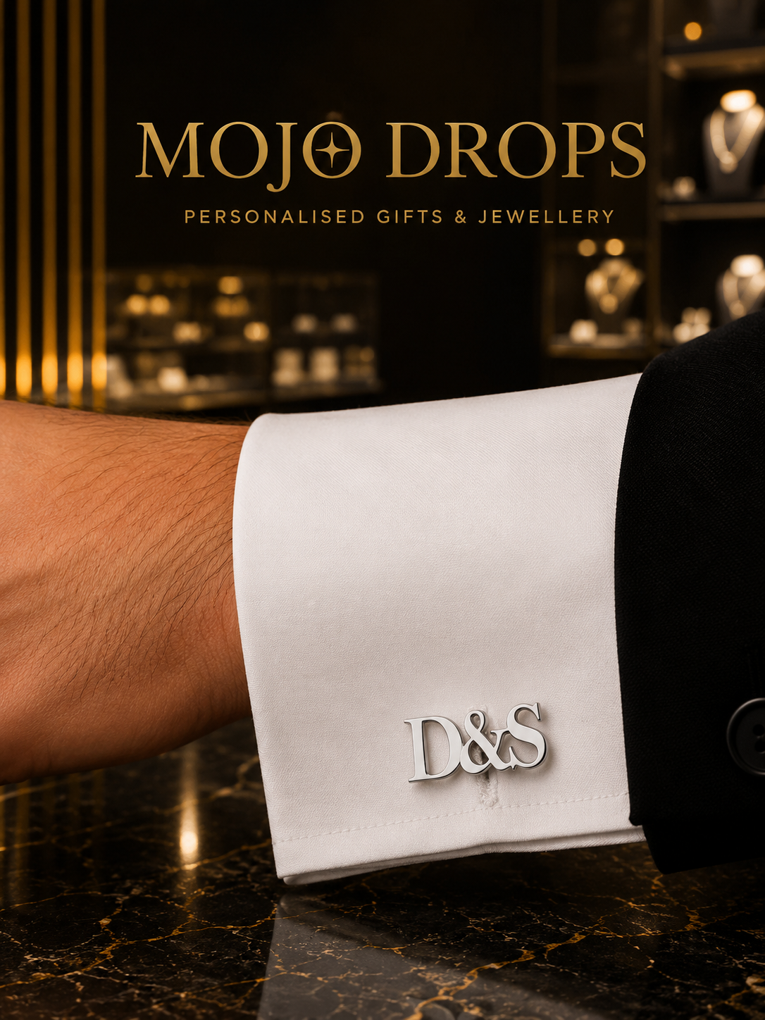 Tailored Couple Monogram Cufflinks