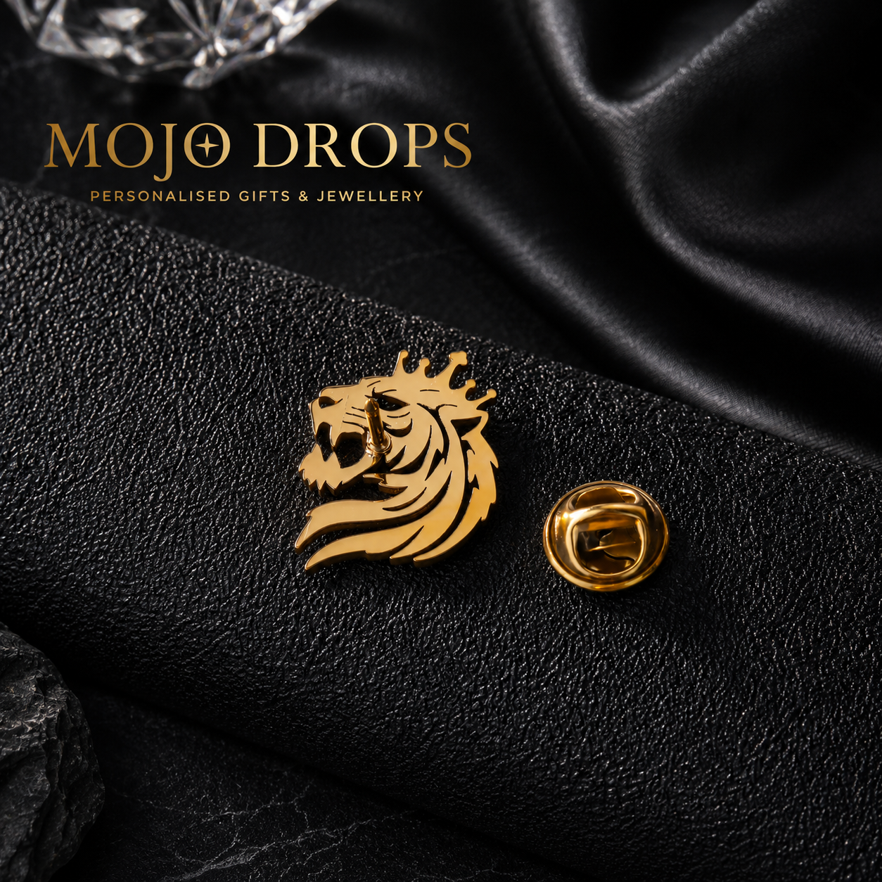 Custom Logo Brooch
