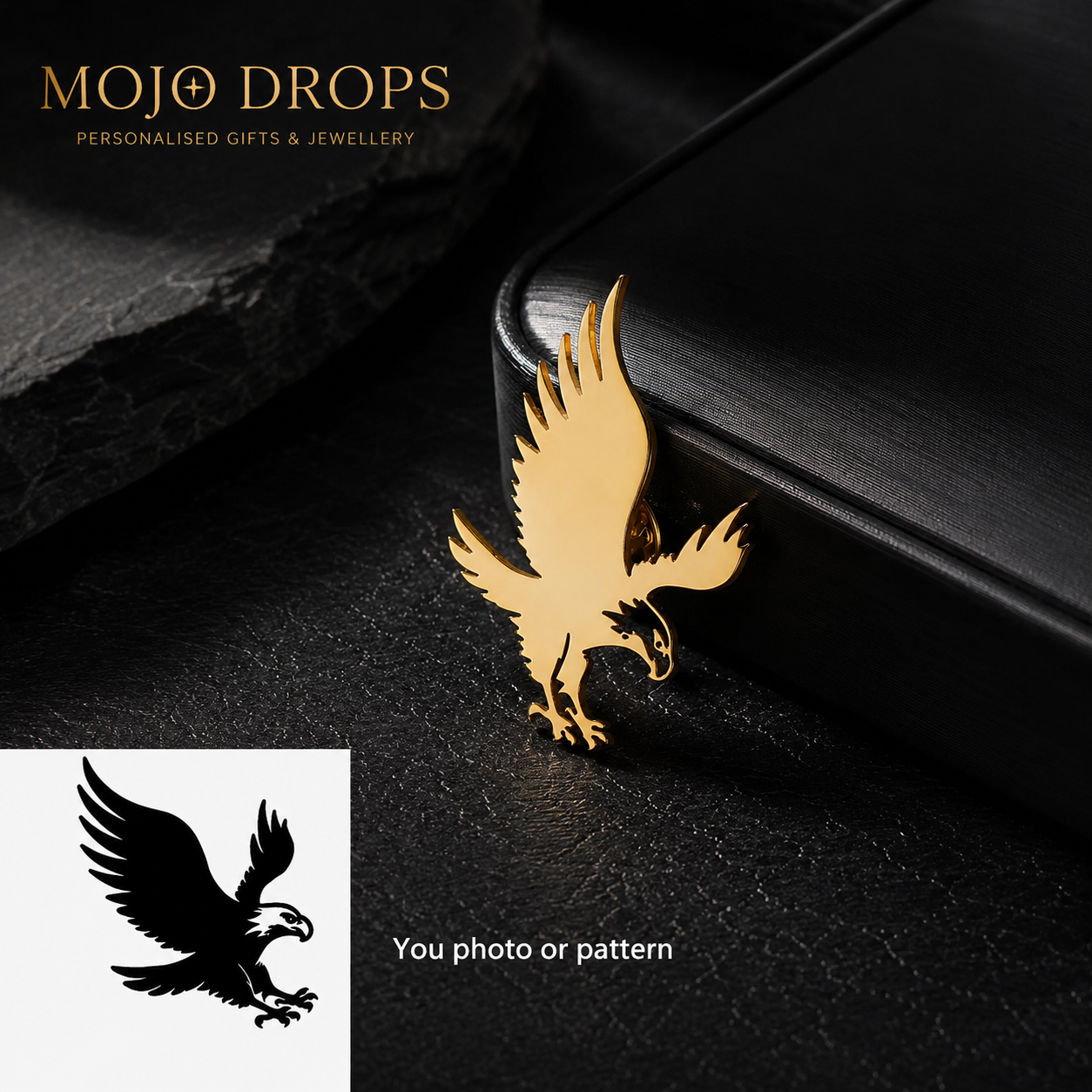 Custom Logo Brooch