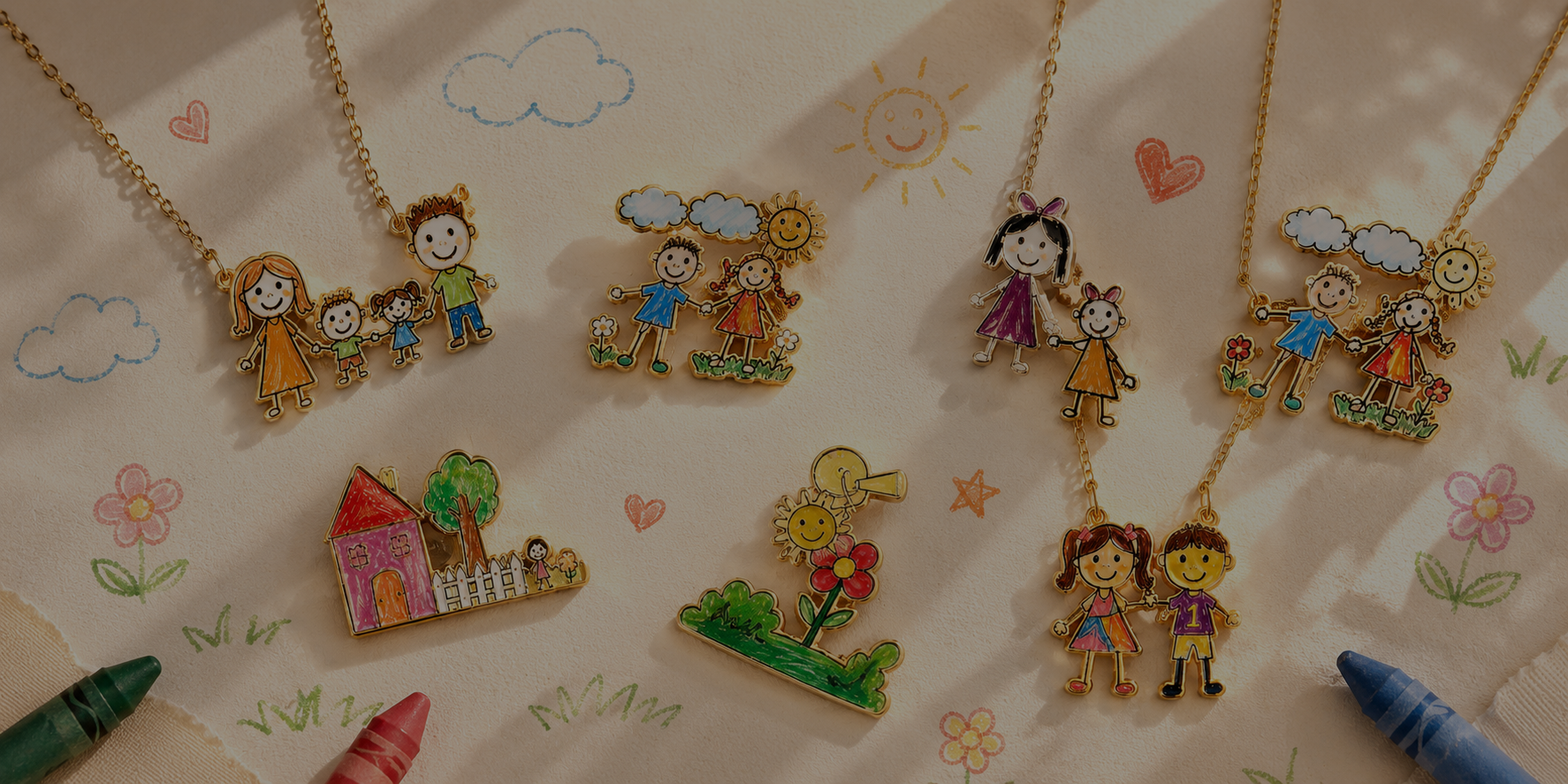 Kids' Drawing Jewellery