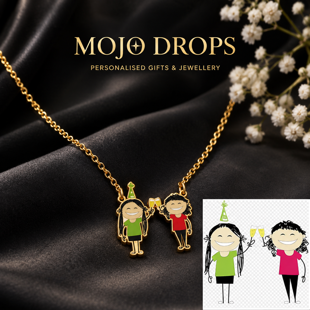 Personalised Artwork Jewellery