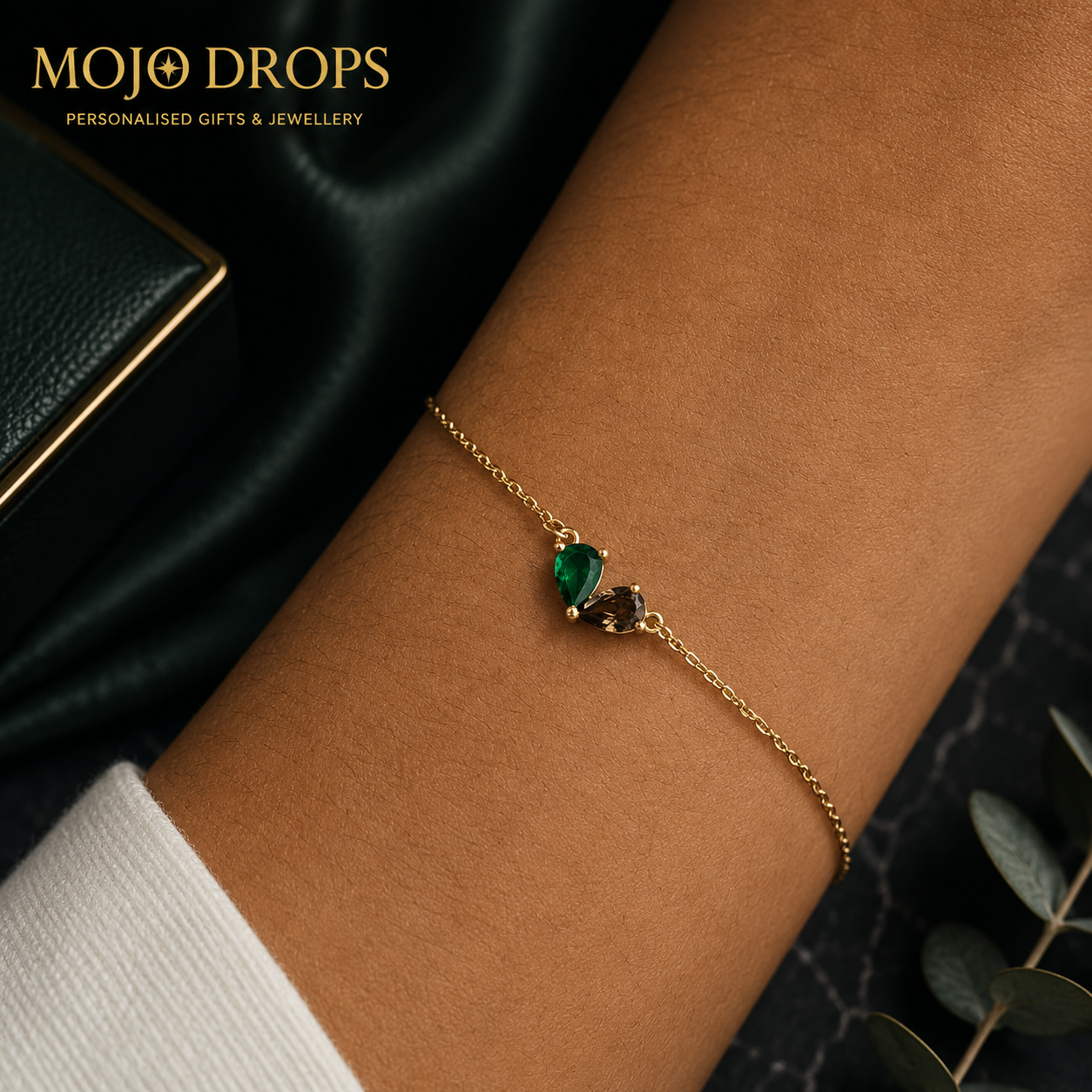 BD1035 Twin Stone Bracelet