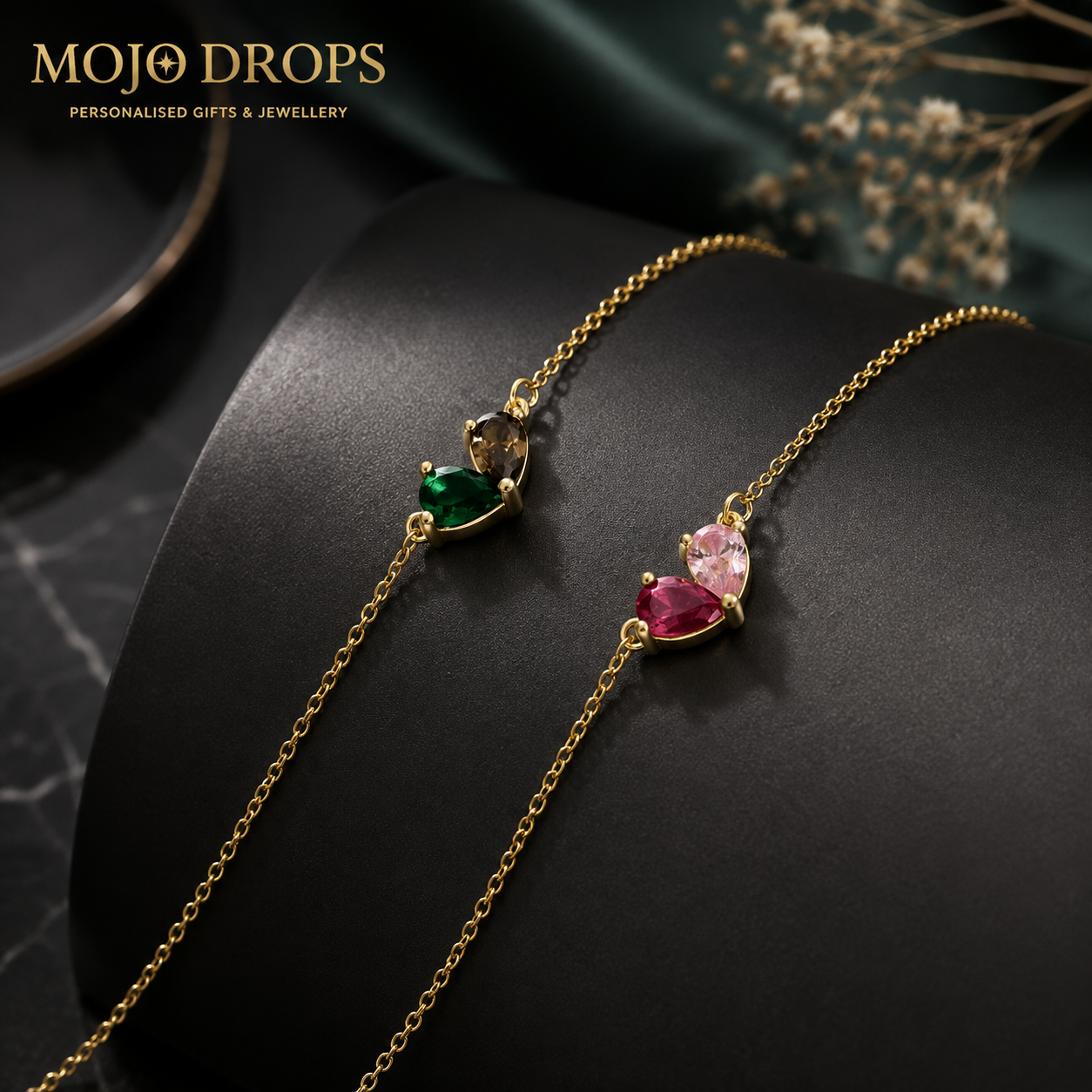 BD1035 Twin Stone Bracelet