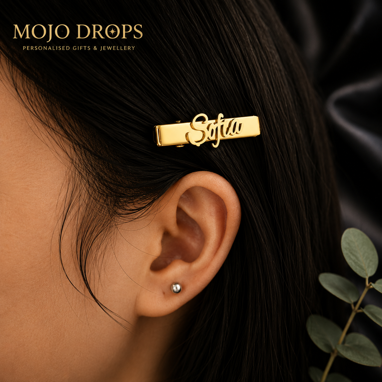MOJO DROPS XD003 Barrette Hair Clip
