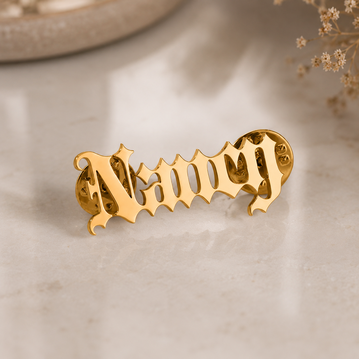 DB191 Name Brooch