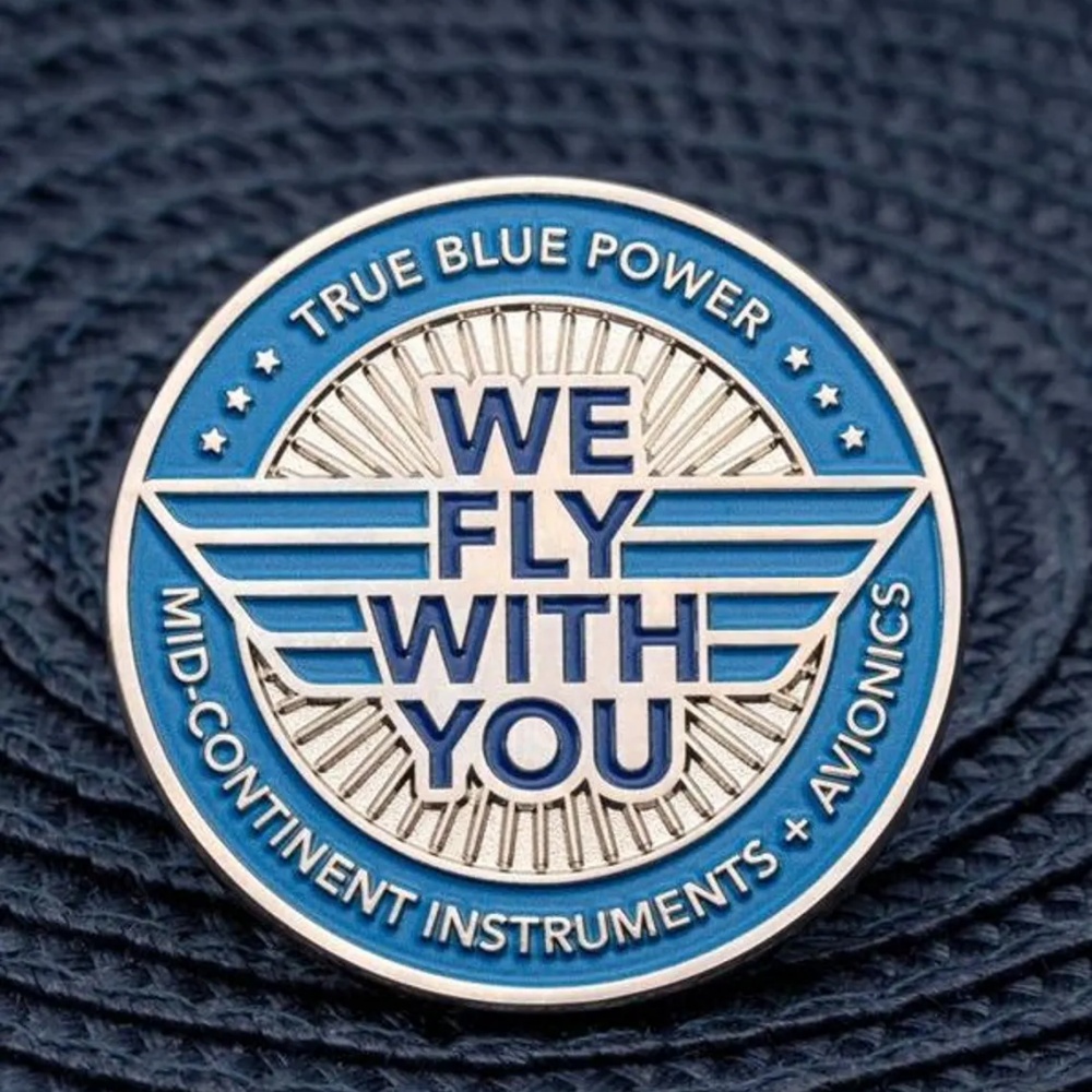MOJO DROPS Custom Stainless Steel Your Logo Brooch