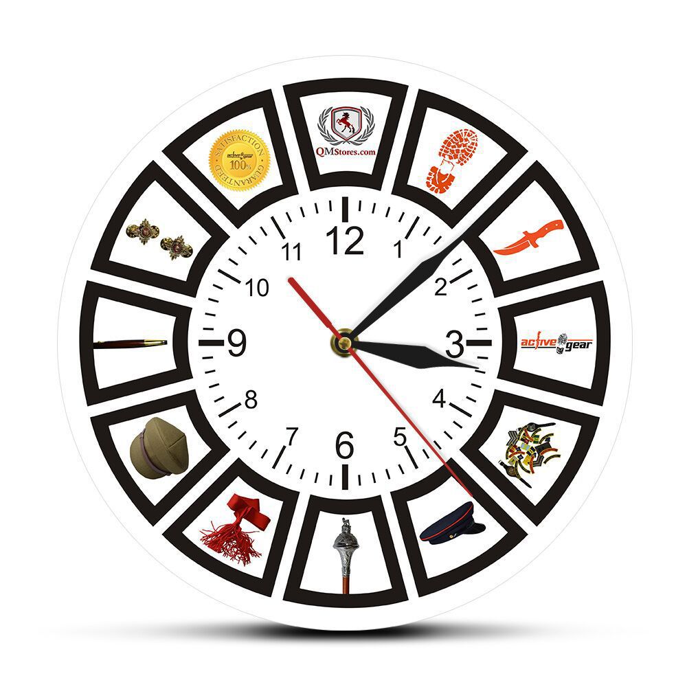 MOJO DROPS Custom your photo wall clock